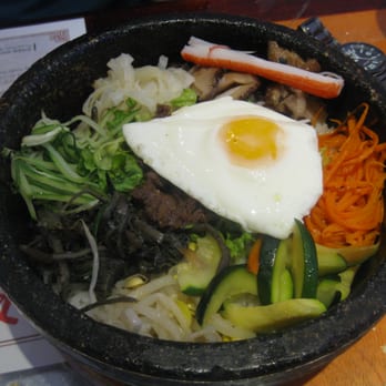 Kum Gang San signature dishes Bi Bim Naeng Myun
Shrimp Teriyaki
Kum Gang San Special Kalbi
